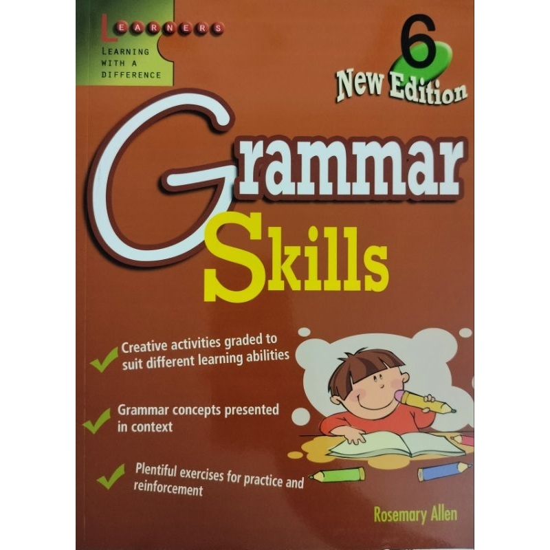 หนังสือ Grammar Skills +เฉลยท้ายเล่ม