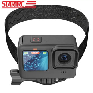 STARTRC สายรัดหัว แบบมีแม่เหล็ก detachable Magnetic Mount Bracket Headband Head strap DJI GoPro Pocket2 Insta360 for Act