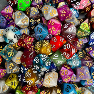 ลูกเต๋า สุ่ม D100 DICE 1ลูก(1die) | ลูกเต๋า Dice For DnD D&amp;D MTG RPG TRPG เกมกระดาน บอร์ดเกม Game ไพ่ทาโรต์ Magic เมจิก