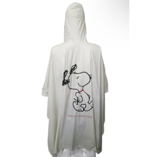 เสื้อกันฝน ลาย Snoopy มีหู ของ Universal Studios Japan Adult PVC Rain Poncho