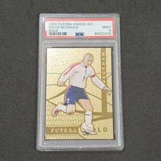 การ์ดเกรด​ Futera​ 2005​ Davis Beckham Gold​ PSA9