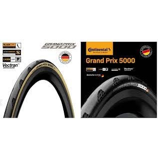 Continental GP5000 ยางเสือหมอบขอบพับ 700x25C ยาง Handmade in Germany มีกันหนามในตัว และคอมพาวด์ตัวใหม่