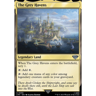 The Grey Havens การ์ด Magic The Gathering ของแท้ จากชุด The Lord Of The Rings