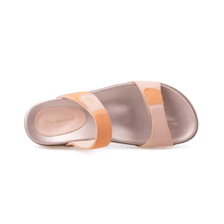 Dortmuend Flats & Comfort Joyce JF122 029-073 Paste-Sand รองเท้าส้นเตี้ยเพื่อสุขภาพ รองช้ำ