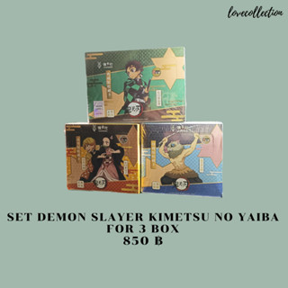 Set Demon Slayer Kimetsu no Yaiba For 3 Box