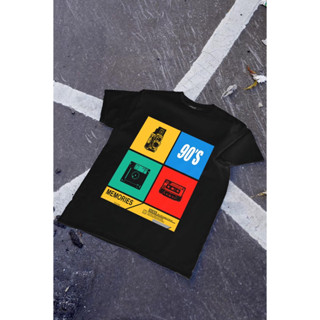 (พร้อมส่ง) เสื้อยืด 90’S SQUARE - ผ้า Cotton100%