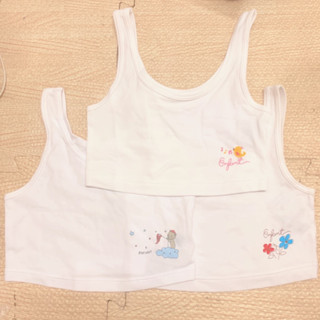 Enfant เสื้อกล้ามเด็กครึ่งตัวสีขาว Step 1  รุ่น EL01307 พร้อมส่ง