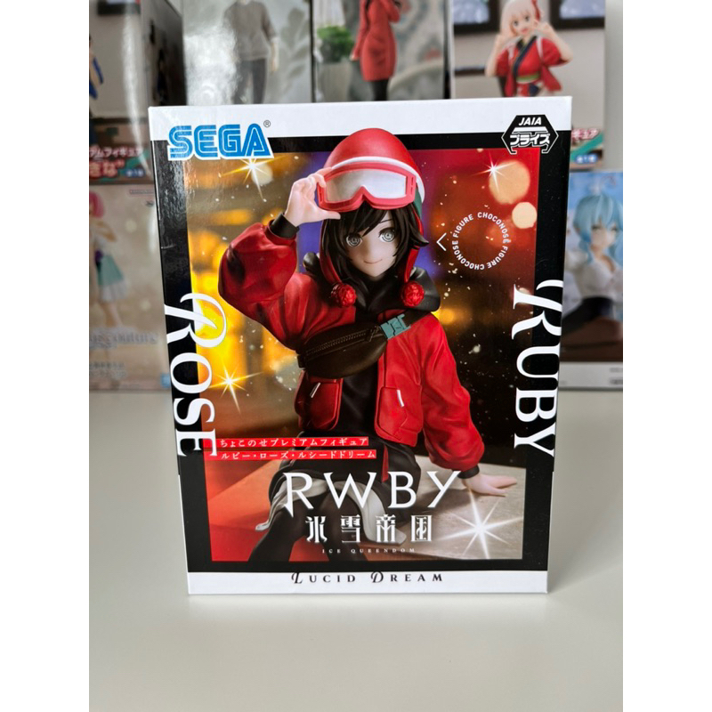 พร้อมส่ง - แท้จากญี่ปุ่น ฟิกเกอร์มือ 1 RWBY: ICE QUEENDOM PERCHING PM FIGURE ❤️"RUBY ROSE❤️: LUCID D