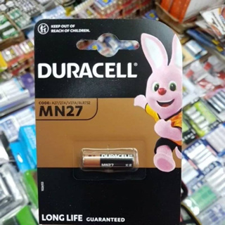 (แพคเกจEU) ถ่าน Duracell 27A, MN27  12V  แพคเดี่ยว 1ก้อน ของใหม่ ของแท้