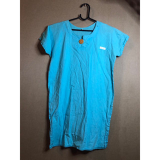 เสื้อสีฟ้าเรียบๆอก38