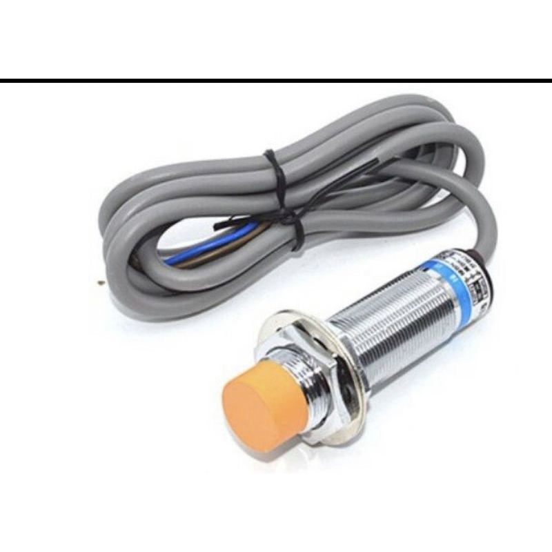 LJ18A3-8-Z/BX ,LJ18A3-8-Z/BY  เซ็นเซอร์โลหะ3สาย เกลียว18 มิล ระยะตรวจจับ8มิลลิเมตร NPN,PNP Inductive