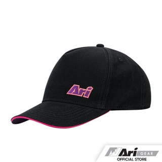 ARI RETRO CYBER CAP - BLACK/PURPLE/WHITE หมวกอาริ เรโท ไซเบอร์ สีดำ