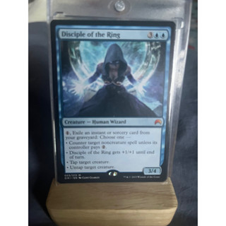 การ์ด MTG Disciple of the Ring Blue Magic the gathering EDH รุ่น Origin สภาพ Ex-Nm