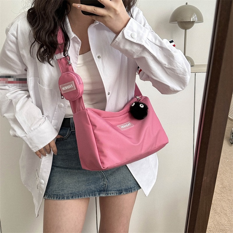 กระเป๋าถือ กระเป๋าสะพายข้างผู้หญิง กันน้ำ มีซิป J15