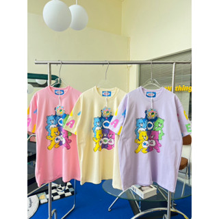 ♥︎ NOTHING HOUSE ♥︎ เสื้อยืด Oversize สกรีนลาย Care Bear 🐻 สีพาสเทล ใส่แล้วคือน่ารักม้ากกก &gt;&lt;