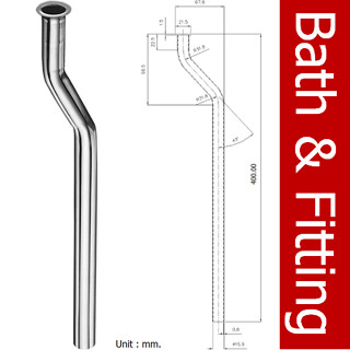 NB = 901380-40 ท่อฟลัชวาล์ว Ø 15.9 mm. ยาว 40 ซม.