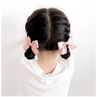 โบว์ติดผมเด็ก รุ่นกิ๊บ โบว์สำเร็จรูป แพ็ค2ชิ้น(ขายส่ง12บาท) รหัสสินค้าY35