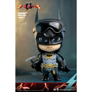 Hot Toys ฟิกเกอร์ของสะสม COSB1049 – The Flash - Batman (Arctic Suit) Cosbaby (S)