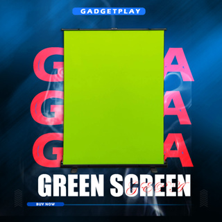 [กรุงเทพฯ ด่วน 1 ชั่วโมง] Gera ScreenX Backdrop Green Screen with Stand Collapsible