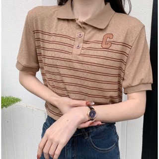 Pina store เสื้อเชิ้ตคอปก มีหลายลาย ผ้าสลาฟใส่สบาย
