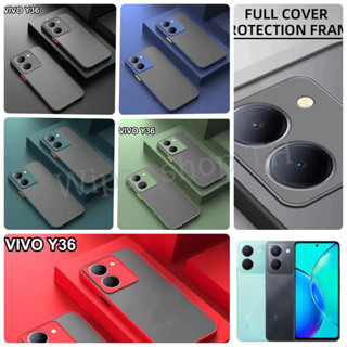 พร้อมส่ง ตรงรุ่น VIVO Y36 เคสโทรศัพท์มือถือ ซิลิโคน ผิวด้าน บาง ป้องกันเลนส์กล้อง สําหรับ Vivo Y36 Y78 4G 5G