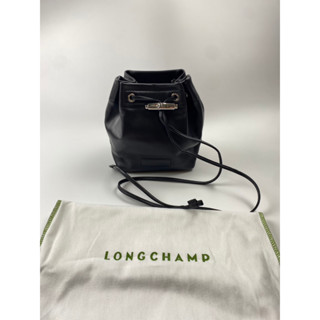 Longchamp กระเป๋าจีบหนัง