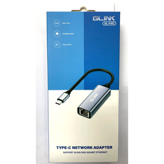 GLINK  GL-014,GL-041C TYPE-C NETWORK ADAPTER