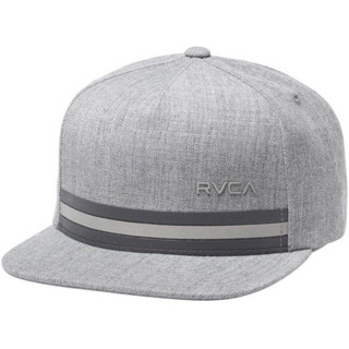 RVCA Barlow Twill Snapback Hat Grey