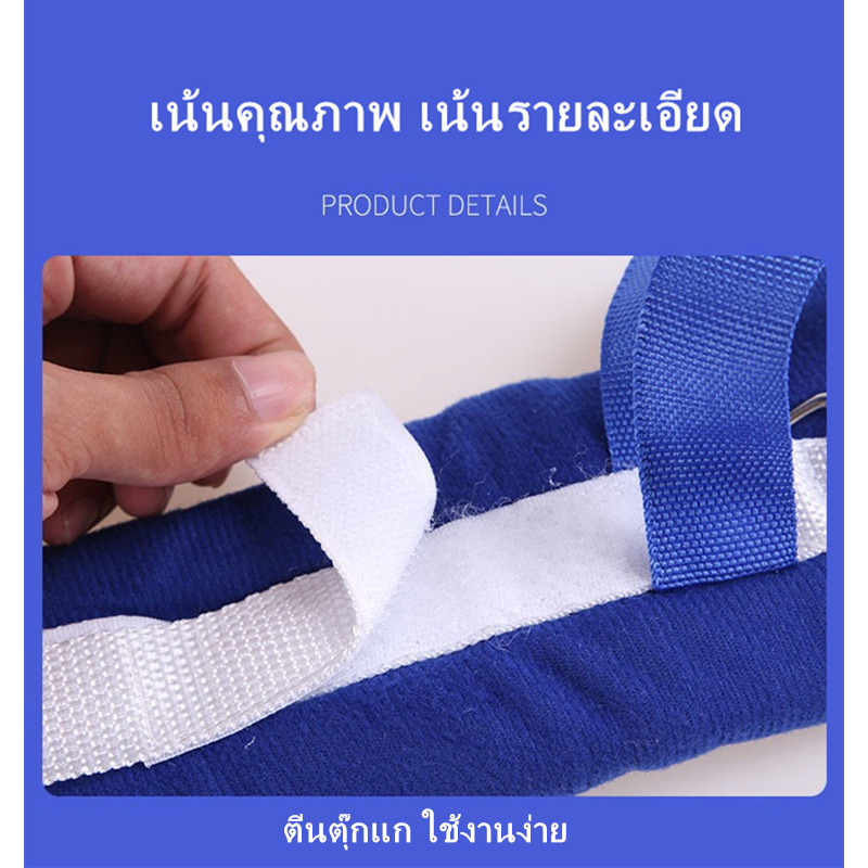 เข็มขัดนิรภัยทางการแพทย์ สายรัดข้อมือ ป้องกันผู้ป่วยดิ้น สายรัดข้อเท้า ป้องกันผู้ป่วยดิ้น - รูปที่ 3