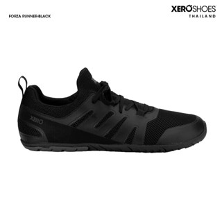 XERO SHOES Barefoot shoe รองเท้าผ้าใบรุ่น FORZA RUNNER ผู้ชาย สี Black รองเท้าวิ่ง FRM-BLK