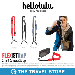 HELLOLULU Flexistrap 2-in-1 Camera Strap สายคล้องกล้อง แบบทูอินวัน