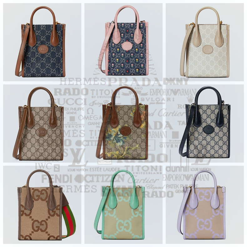 Gucci GG Retro Series Mini Tote Bag