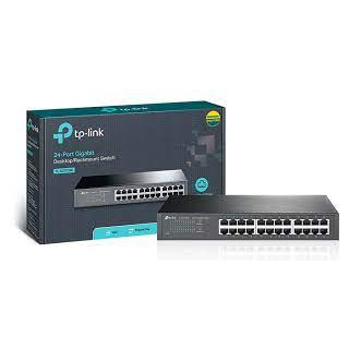 TP-LINK TL-SG1024D SWITCH HUB (สวิตซ์ฮับ) 24 PORTS GIGABIT PORT รองรับ 1,000 MBS(1GIGABIT) รับประกันLT