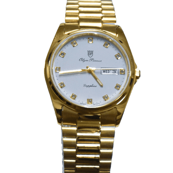 Olym Pianus [OP] นาฬิกาผู้ชาย รุ่น 1001M ของแท้( รับประกัน 1 ปีเต็ม )