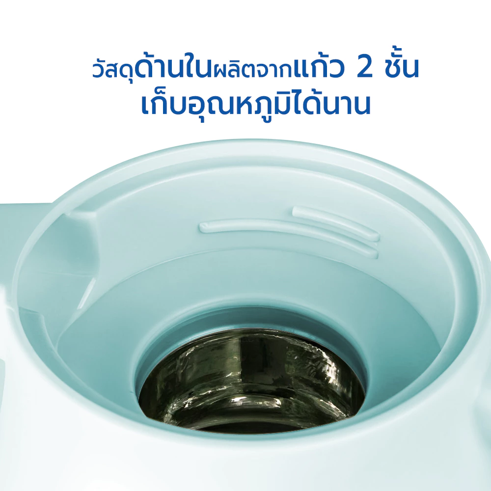 RRS กระติก กระติกน้ำ เก็บความร้อน - เย็น 1.6 ลิตร  เหยือกใส่น้ำ กาน้ำเก็บความร้อน เหยือกน้ำ เก็บอุณหภูมิ  - เครื่องครัว thumbnail 5