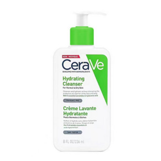 🌼PPShop🌼📌 👍👍CeraVe Hydrating Cleanser 236ml เซราวี ผลิตภัณฑ์ทำความสะอาดผิวหน้าและผิวกายสำหรับผิวแห้ง-แห้งมาก