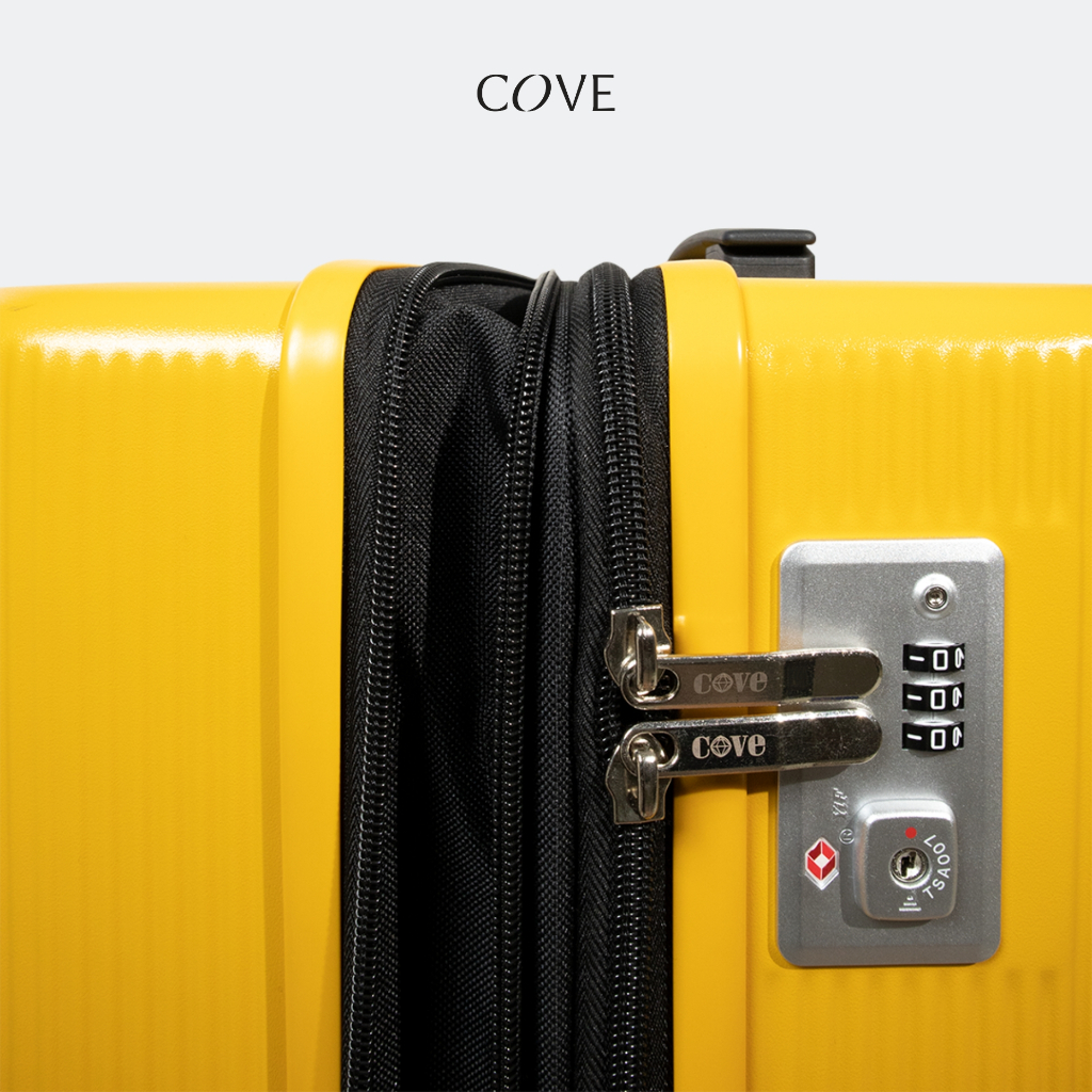 COVE MaxMotion กระเป๋าเดินทางล้อลากขยายได้น้ำหนักเบา 20, 24, 29 นิ้ว รับประกัน2ปี