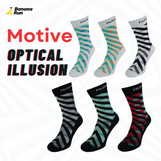 MOTIVE SOCK - ถุงเท้า Sport Performance Illusion (Free Size) Bananarun