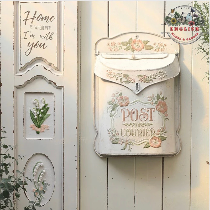 ตู้จดหมายสไตล์ English Vintage 🏡✨ เพิ่มเสน่ห์ให้หน้าบ้านด้วยตู้จดหมายดีไซน์วินเทจสไตล์อังกฤษ เหมาะทั้งบ้านสวน