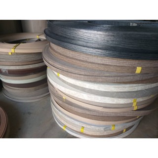 PVC ปิดขอบ ARES53 กว้าง 23มิลหนา 1มิลปิดขอบไม้1ม้วนยาว20เมตร ลายไม้PVC-ED-AR53-23