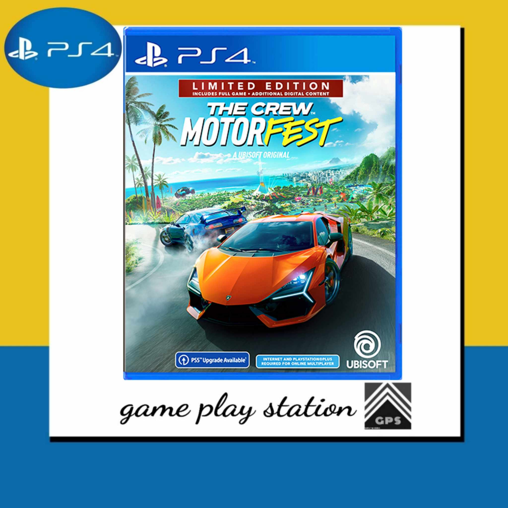 ps4 the crew motorfest limited edition ( english )