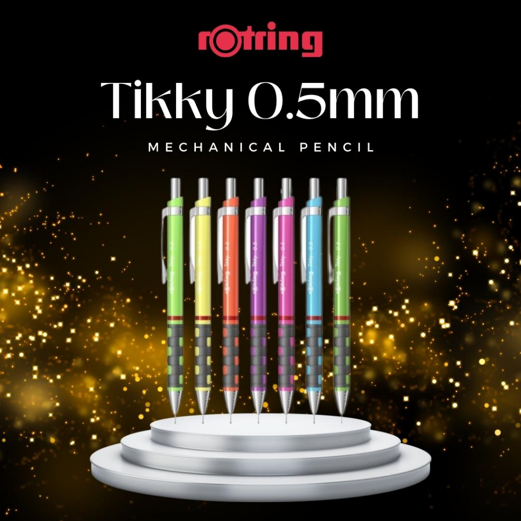 rOtring Tikky Neon ดินสอกด 0.5 มม.