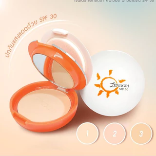 เซนโดริ แป้งพัฟ ฟาวเดชั่น แป้งผสมรองพื้น Zendori foundation 8g.