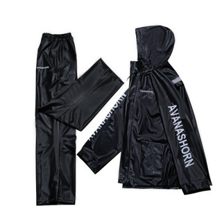 ชุดกันฝน เสื้อกันฝน มีแถบสะท้อนแสง Waterproof Rain Suit