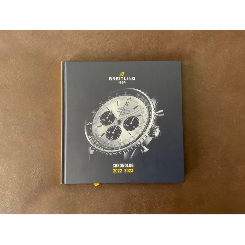 หนังสือ Breitling 1884 Chronolog 2022 - 2023 Watch Catalogue Hardcover Copyright 2022