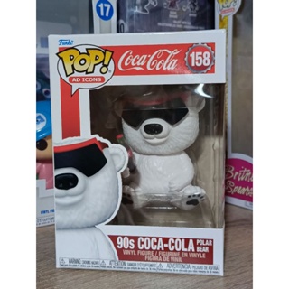 Funko Pop! : Coca-Cola - 90s Coca-Cola Polar Bear [ กล่องสินค้า - 8/10 ]