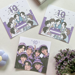 โปสการ์ด bts~ postcards bangtan fanart