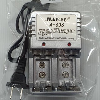 เครื่องชาร์จถ่าน AAA×2, AA×2, 9V×2 (สินค้าในไทย ส่งฟรี)