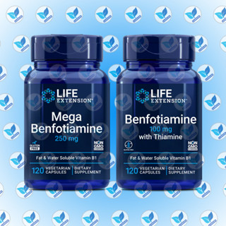 Life Extension Benfotiamine / 120 Vegetarian Capsules