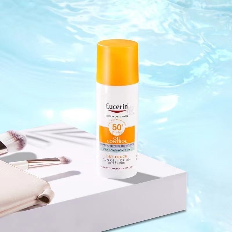 พร้อมส่ง ครีมกันแดด Eucerin sun GEL-CREAM oil control SPF50+ 50ml